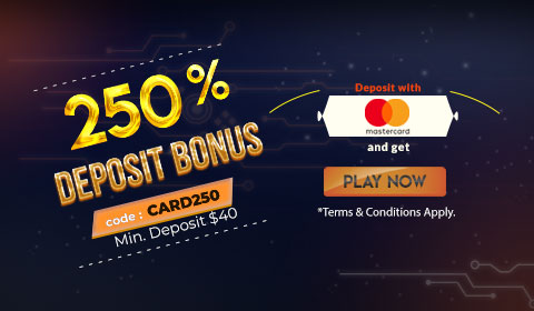 Exclusive Master Card Promotions from Slots 7 Casino